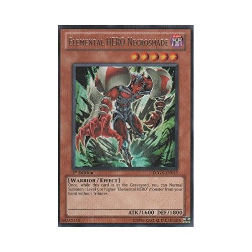 Yu-Gi-Oh! - Elemental HERO Necroshade (LCGX-EN015) - Legendary Collection 2 - 1st Edition - Rare