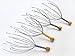 Hand Held Scalp Head Massager - Pack of 10 (Colors May Vary)