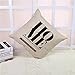 MILIANG Decorative Sofa Pillow Covers Cotton Linen Cushion Case Standard 18x18 for Throw Pillow Set of 4