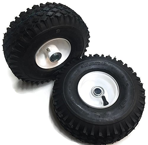 2 Pack Fits Snapper Mower Wheels Front Assembly 7052268 7052267 7050618