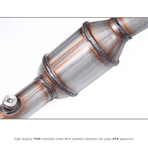 Front Catalytic Converter Exhaust Manifold for Jeep Wrangler JK 2007 2008 2009 6 Cyl 3.8L Assembly Engine Y Pipe - Thumbnail 6