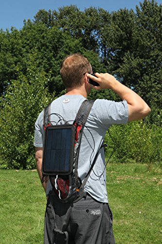 Grape Solar GS-GoCharger-7.5 Monocrystalline Portable Solar Panel with Micro USB Cable, 7.5-watt - Thumbnail 2