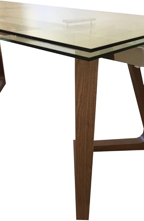 Tavolo Allungabile In Cristallo Grigna 160 X 90 Cm 240