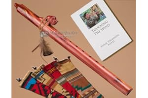 JONAH THOMPSON FLUTES Native American Cedar Flute Pack -Buffalo & Bag