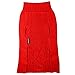 Blueberry Pet Classic Cable Knit Tomato Red Dog Sweater, Back Length 16