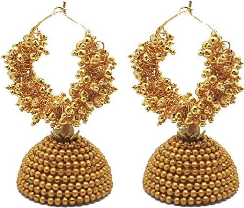 MDS Fashions Loriyals Jumka Earring Set for Beautiful Woman (MDS-1061E)