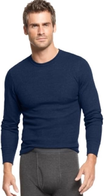 alfani men's thermal shirt