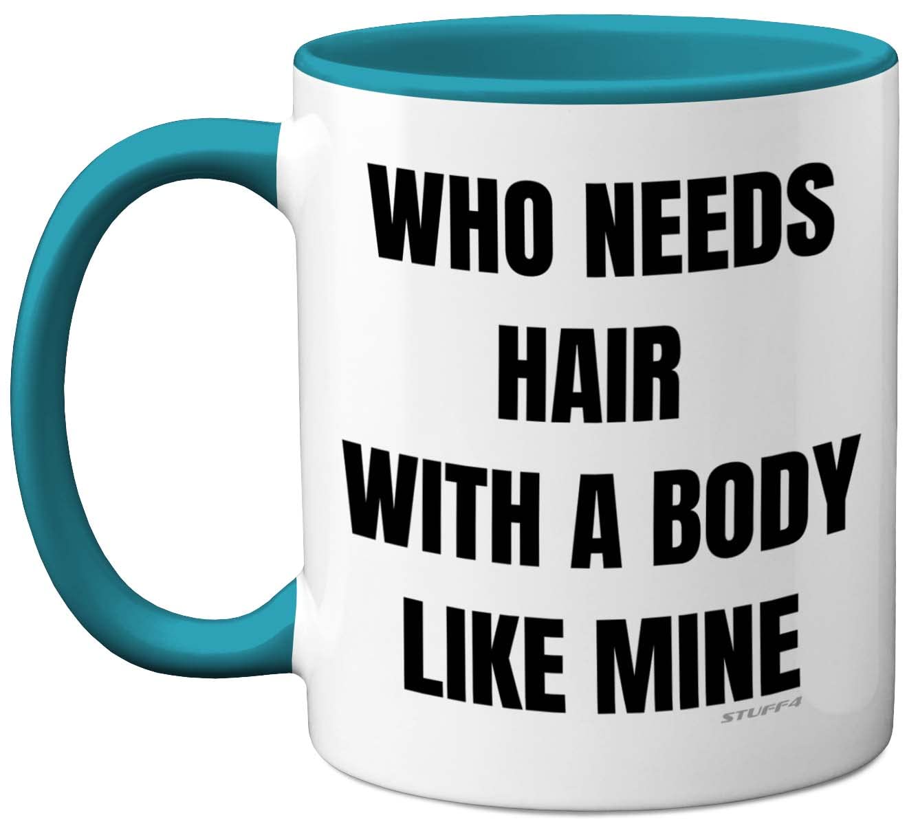 Stuff4 Baldi Mug - Funny Birthday Gift for Him, Novelty 11oz Light Blue Ceramic Dishwasher Safe Mug, Perfect for Dad, Christmas, Father's Day