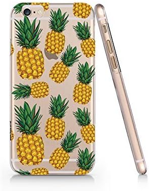 Pineapples Pattern Slim Iphone 6 Plus- 6S Plus Case, Clear Iphone 6 Plus- 6S Plus Case Plastic Hard Case Unique Design-Quindyshop (AM605)