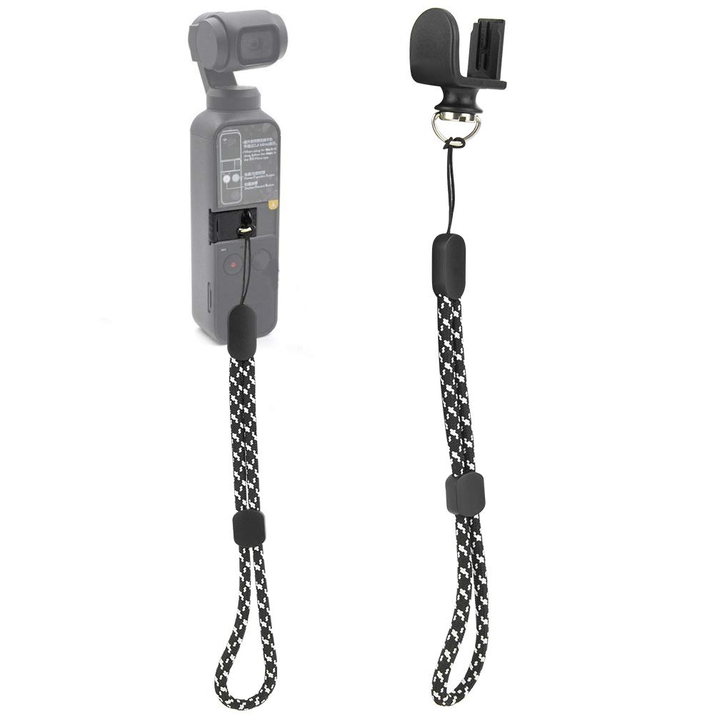 Topiky Adjustable Camera Wrist Strap for Osmo, Lightweight Nylon Lanyard with Quick-Release Buckle, Compatible with Action Cameras & Compact Camcorders, for Outdoor Photography & Travel