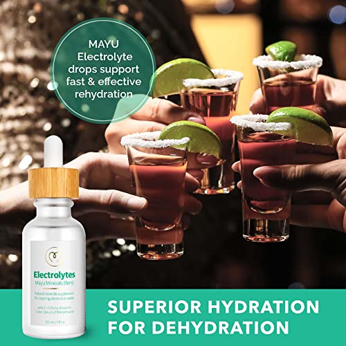 MAYU Electrolyte Water Drops Fast Absorption Mineral Drops for