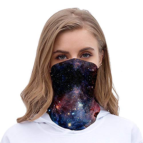 Neck Gaiters for Men and Women Neck Gaiter Scarf Headwear Face Mask Seamless Bandana for Rave Face Bandana Dust Wind UV Sun Protection Headwear Festival Party Riding Hunting Outdoor