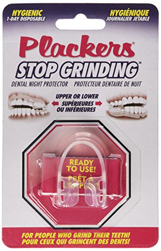 Plackers Stop Grinding Dental Night Protector, Pack of 2 (Best Sleeping Position To Stop Grinding Teeth)