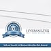H.VERSAILTEX White Curtains 72 inches Long for Living Room Thermal Insulated Window Treatment Panels/Drapes - (White Color) - Set of 2 - Grommet Top