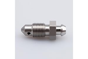 AC PERFORMANCE Stainless Steel Bleeder Bleed Nipples Screw M10 x 1.0mm Metric Brake Caliper Clutch Fitting