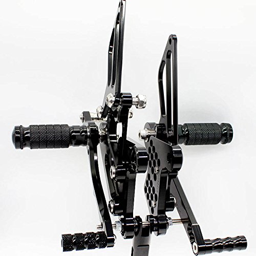 image for FXCNC Racing ZX-6R Billet Motorcycle Rearset Foot Pegs Rear Set Footre
