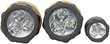 Mercury Heavy Duty LED Rubber Torch 2 AA Batteries Anti-Roll Splash Resistant view 3