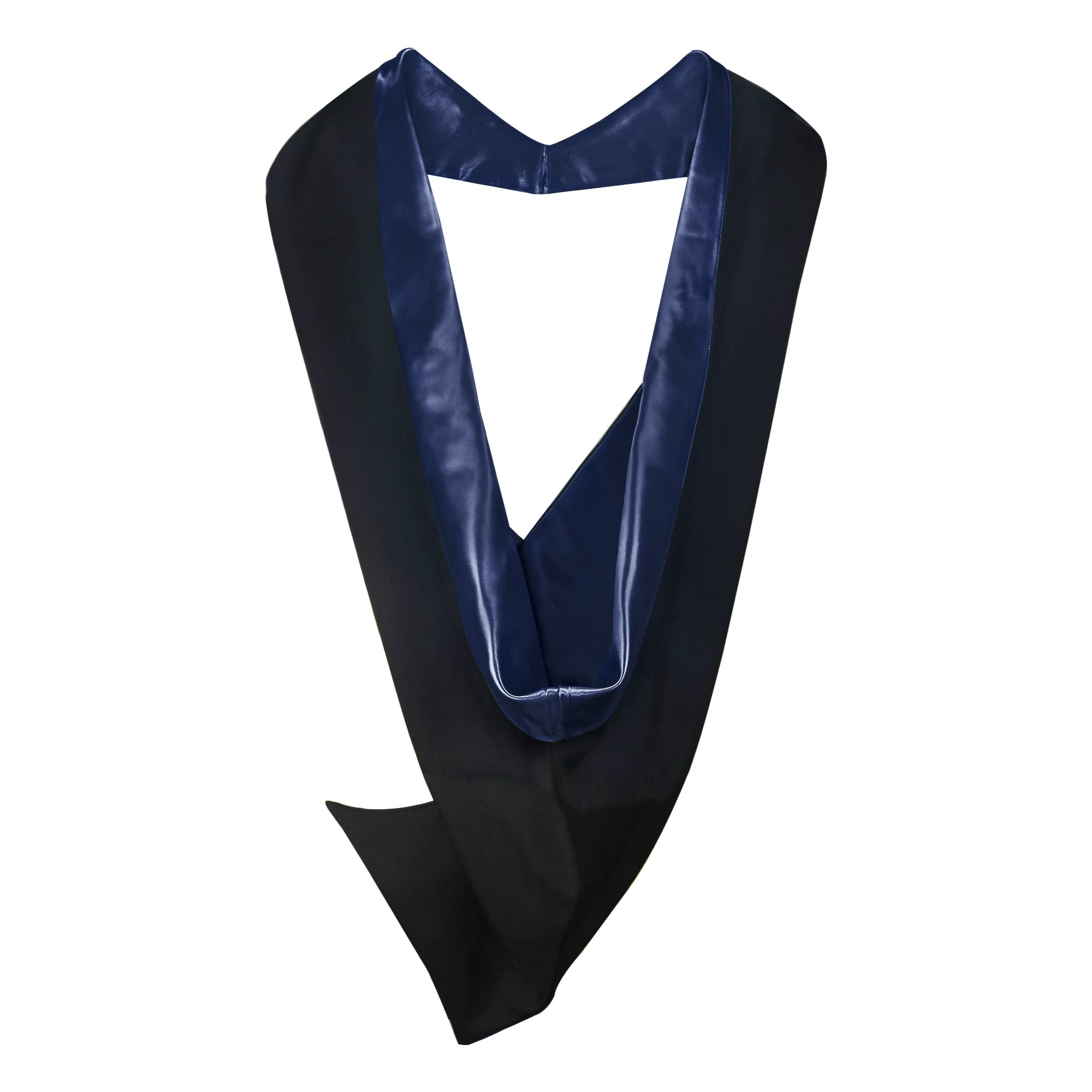 GraduationMall Graduation Hood for UK Academic Bachelor Diploma Unisex Navy Blue