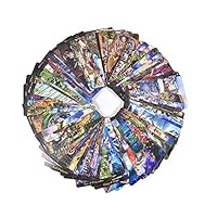 Feel-ling Tarot Cards 78 Cards Tarot Cards Board Game Vintage Tarot Illuminati Kit Tarot Deck Card for Party and Household Use