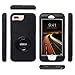 iPhone 7 Plus Case, ULAK Heavy Duty Shockproof Rubber Belt Clip Holster Rotating Kickstand Protective Cover for Apple 7 Plus 2016 5.5 inch-Black