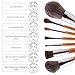 Makeup Brush Professional Set - Powder Angled Blush Contour Kabuki Foundation Eye Shadow Blending Shader Detail Brushes - Super Soft Dense Bristles with Natural Wooden Handle