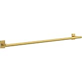 Franklin Brass Hartwell (1-Pack) 18'' Towel Rack w/ 6" Extender for Bathroom Satin Gold Towel Bar for Bathroom Wall Mounted T
