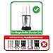 16oz Cup and Replacement Blade for Magic Bullet Blender Set - Accessory Part Compatible with Original Magic Bullet Blender (1, Cup & Blade)