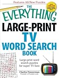 The Everything Large-Print TV Word Search Book: Large-print word search puzzles for super TV fans by Charles Timmerman