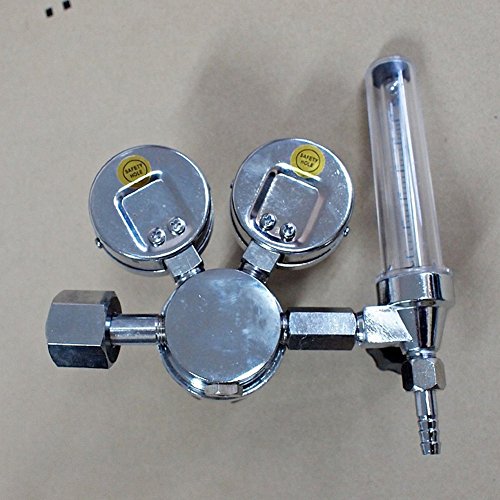 Cretec Nitrogen Regulator Gas Regulator Pressure Flow Meter Gauges