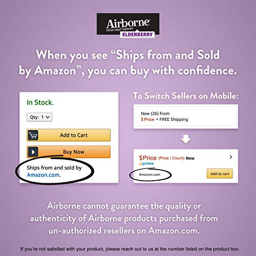 Airborne Elderberry + Zinc & Vitamin C Gummies For Adults, Immune Support Vitamin D & Zinc Gummies with Powerful… - Image 6