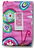 Pink Colorful Beach Towel for Girls - Butterfly Dream - 28'' x 60''