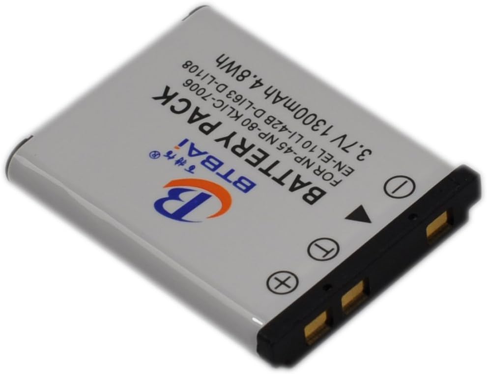 BTBAI 4x NP-45A Camera Battery For NP45A NP-45S NP-45 NP-45B NP-45W FinePix Z20 JX530 L55 XP90 J10 T200 XP50 JX400 JZ500 XP70 Z90 J15 k1a - Image 4