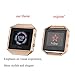 Kartice for Fitbit Blaze Frame Housing Case Accessory,Fitbit Blaze Frames Housing Cable Fitbit Blaze Frame Set Metal Stainless Steel Frame for Fibit Blaze Smart Watch-Rose Gold