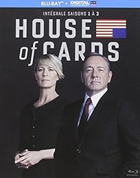 House of Cards - Intégrale saisons 1-2-3 - Blu-ray+ Copie digitale