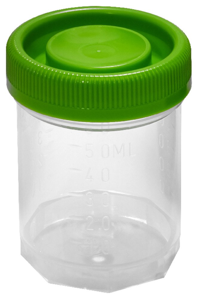 Caplugs Evergreen 2225601G8I Sterile Specimen Containers