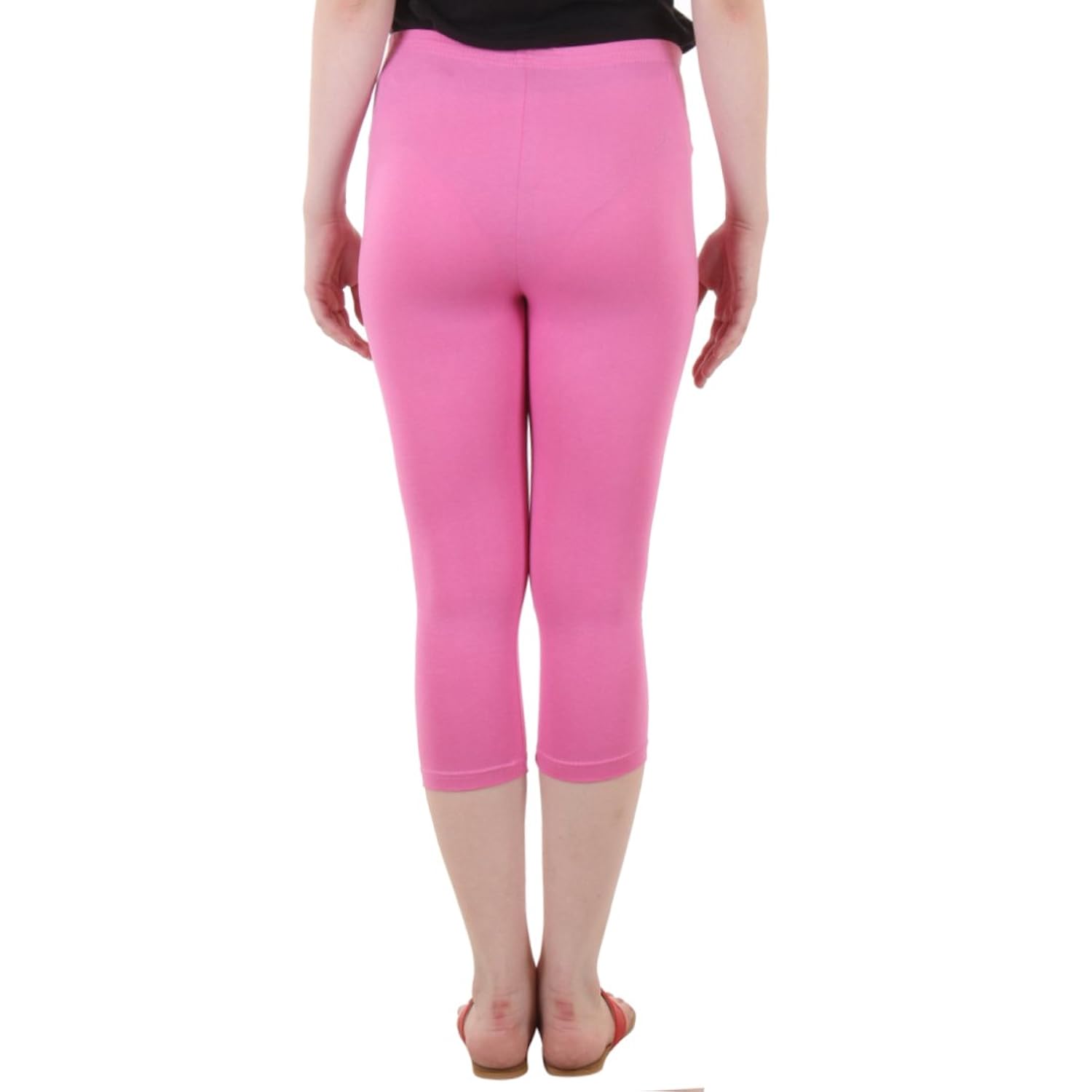 diaz cotton lycra capri for women
