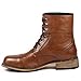 Metrocharm MC001 Men's Lace Up Cap Toe Formal Dress Casual Fashion Boots