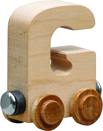 NameTrain Clear Finish Letter Car G - Made in USA