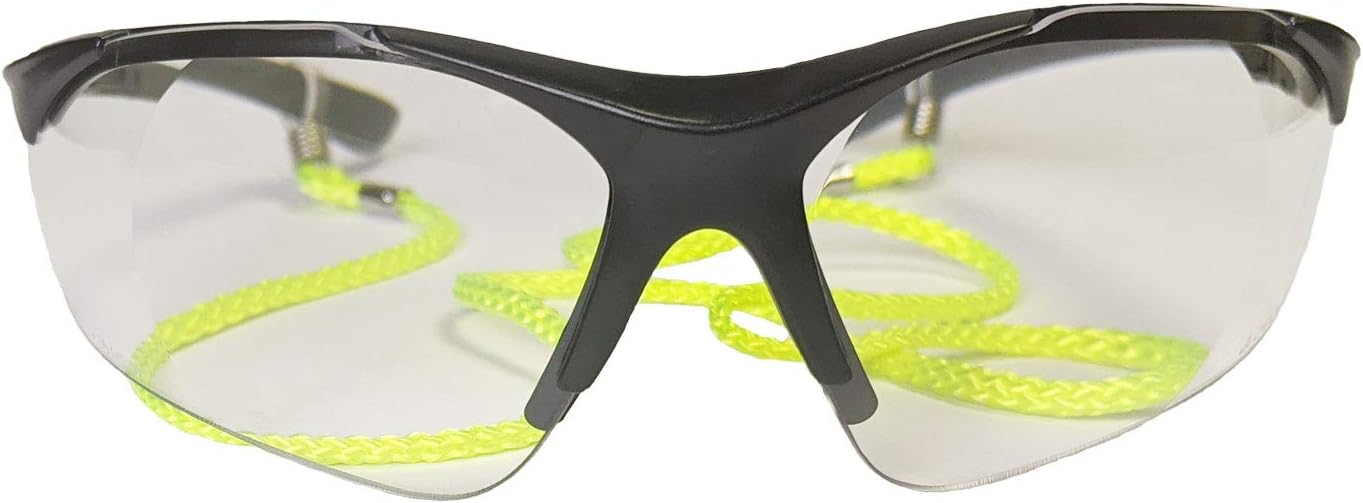 Elvex RX500 Full Lens 1.5 Magnification Ballistic Rated Safety Glasses with Microfiber Carrying bag and Cord WELRX500C-1.5KIT2 : Sports & Outdoors