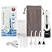 PECHAM Water Dental Flosser Professional Cordless Oral Irrigator - 3-Mode USB Rechargeable IPX7 Waterproof High Capacity Water Tank with 4 Jet Tips for Home and Travel (Black)