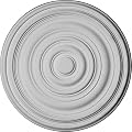 Ekena Millwork CM13CA 12 5/8"Od x 1"P Carton Ceiling Medallion (For Canopiesup To 2 5/8"), White