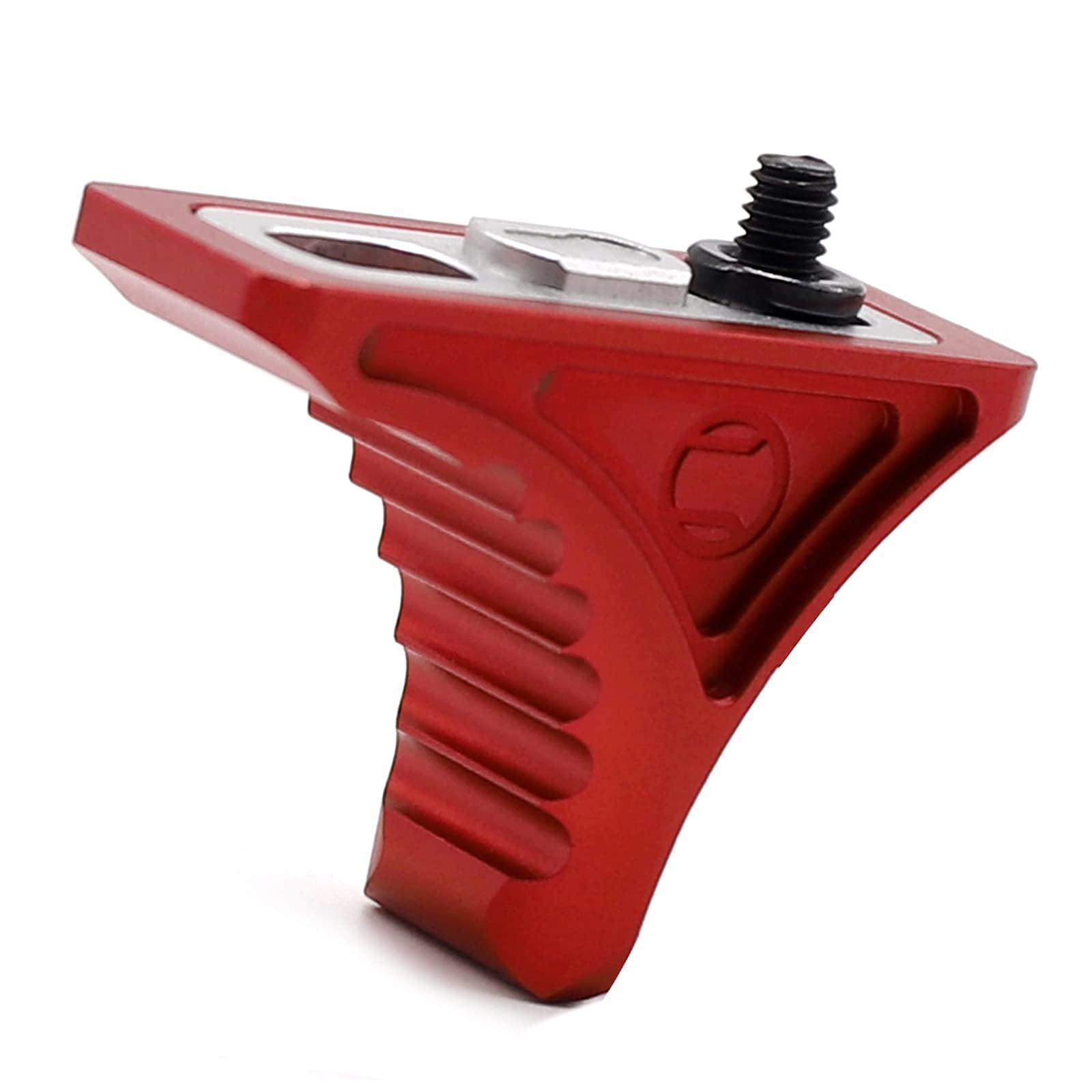 TRIROCK Red Forward Universal Hand Stop for both KeyMod & MLK Tactical Handguard