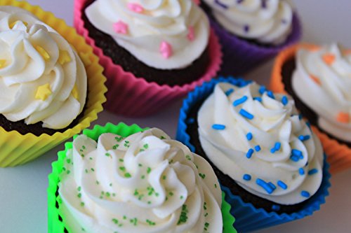5 Pantry+Elements+Silicone+Cupcake+Liners