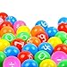 Youngever 60 Pack Pit Balls, Phthalate Free BPA Free Crush Proof Plastic Ball, Bright Colors Ball Pit, Fun and Educational (Multi-Color Number)