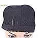 Wendy Hair Braided Crochet Cap Weave Cap Adjustable Crochet Wig Cap in Cornrow Braiding Weave Cap for Easier Sew In Caps Making Wig Black Color