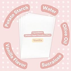 paper2eat edible Wafer Paper Sheets Standard Plus