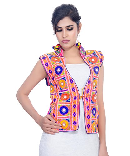 Banjara india kutchi waist length jacket (bharchak) (pi…