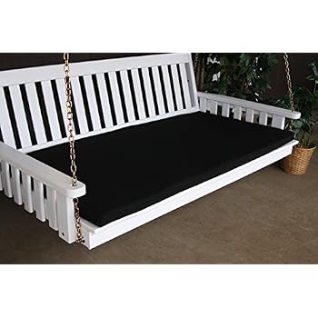 Amazon.com : A & L Furniture Sundown Agora 5' Swing Bed Cushion with 2" Thickness, 55" L x 39" W ...