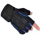 Fitness Gloves, JOY COLORFUL Women’s & Men’s Weightlifting Gloves with 12” Wrist Wrap Support for Gym Workout, Cross Training, Cycling and Exercise Accessories – EVA Anti-Slip Padded & Fiber Fabrics