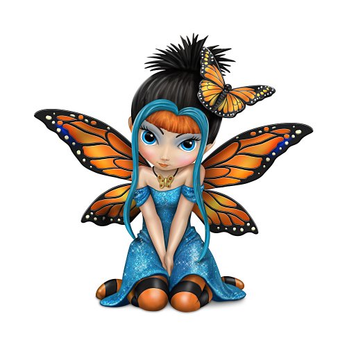 Figurine: Butterfly Kisses Figurine by The Hamilton Collection